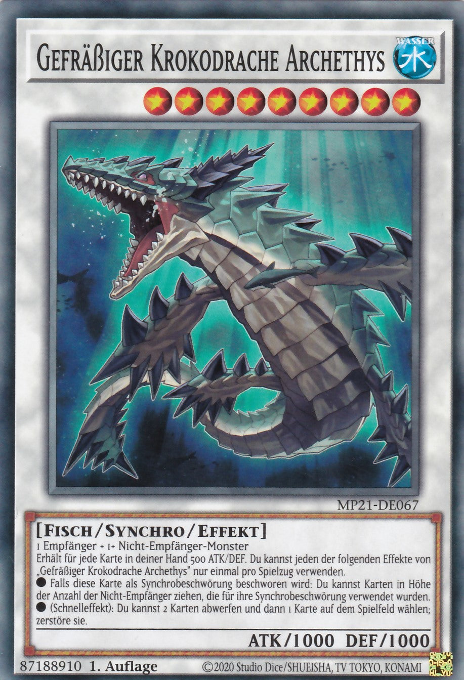 Gefräßiger Krokodrache Archethys - MP21-DE067 - Common - Deutsch - 1. Auflage - 2021 Tin of Ancient Battles