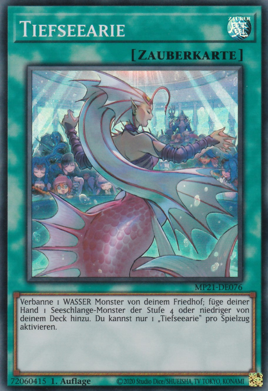 Tiefseearie - MP21-DE076 - Super Rare - Deutsch - 1. Auflage - 2021 Tin of Ancient Battles