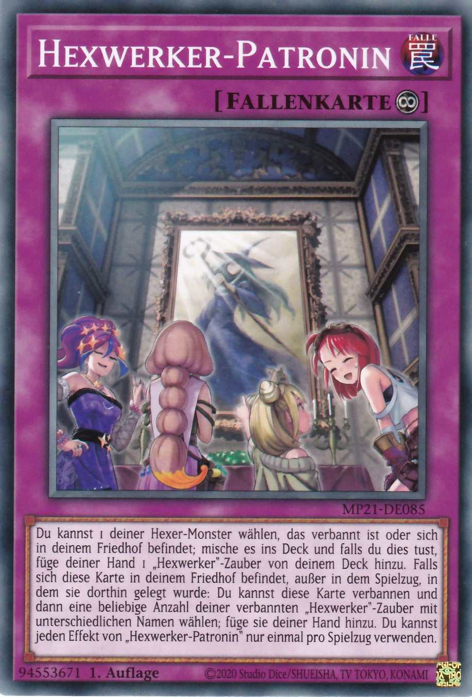 Hexwerker-Patronin - MP21-DE085 - Common - Deutsch - 1. Auflage - 2021 Tin of Ancient Battles