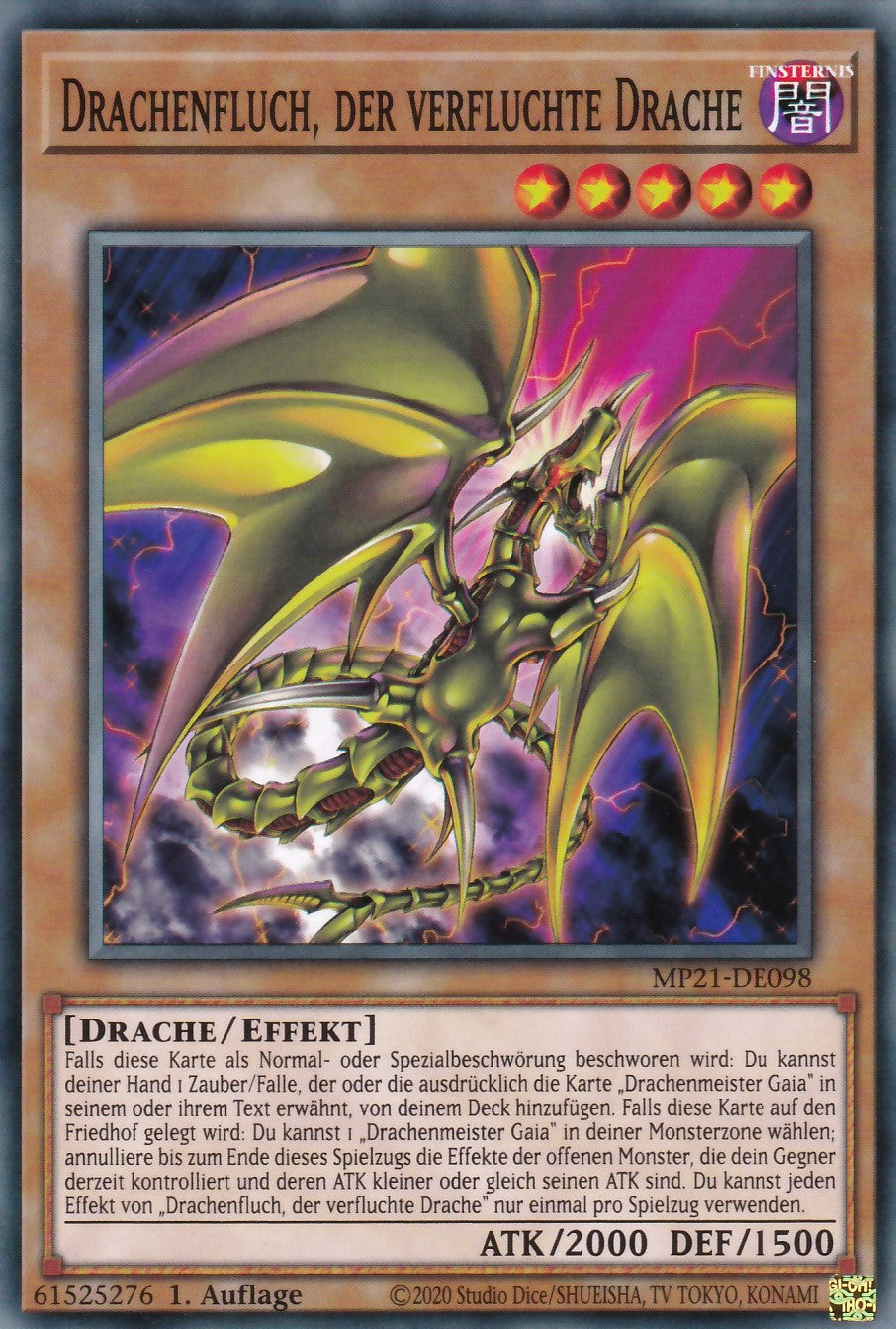 Drachenfluch, der verfluchte Drache - MP21-DE098 - Common - Deutsch - 1. Auflage - 2021 Tin of Ancient Battles