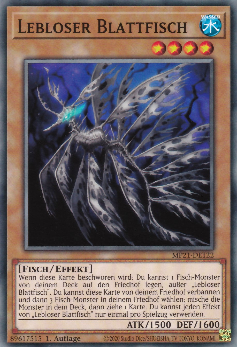 Lebloser Blattfisch - MP21-DE122 - Common - Deutsch - 1. Auflage - 2021 Tin of Ancient Battles