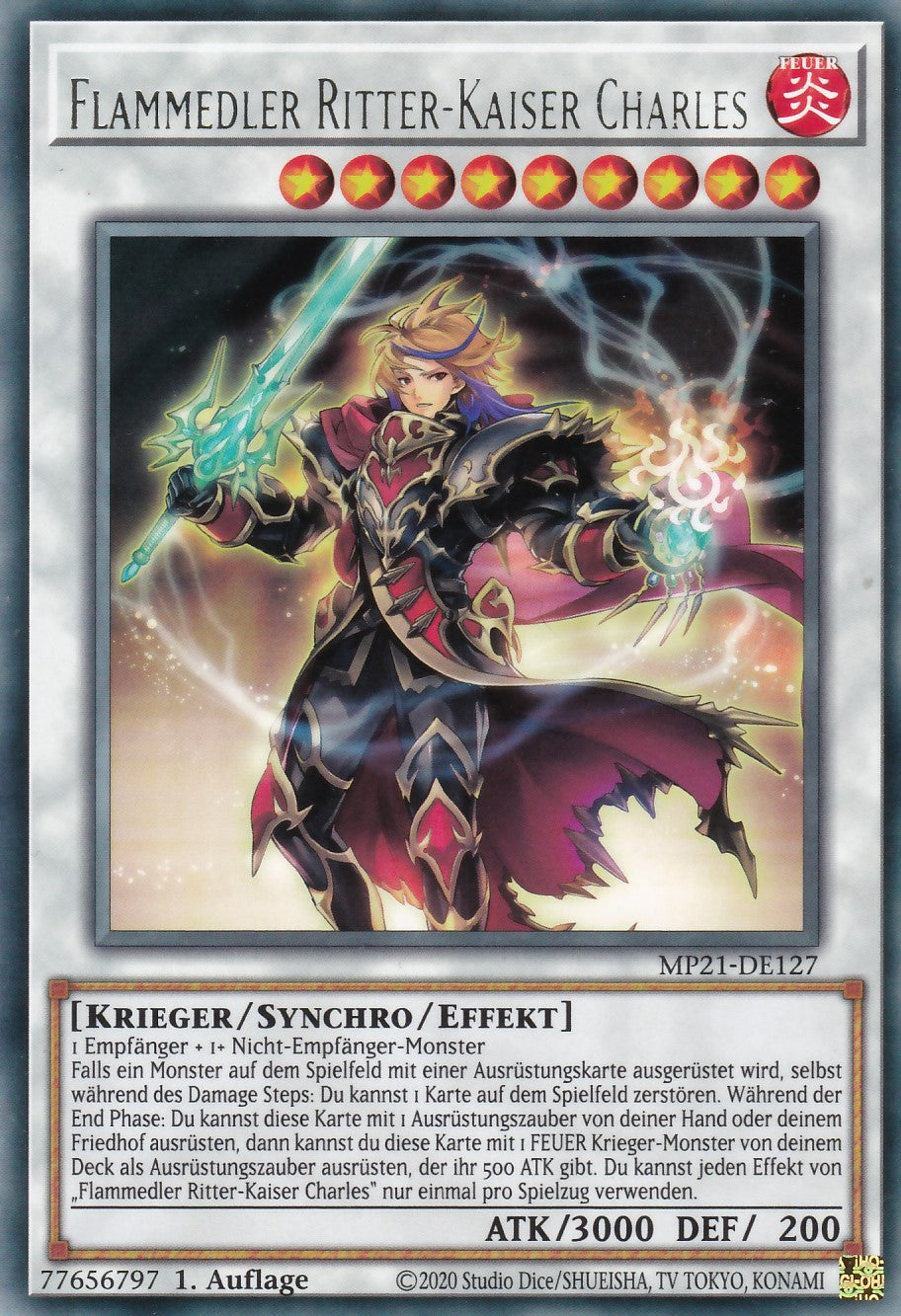 Flammedler Ritter-Kaiser Charles - MP21-DE127 - Rare - Deutsch - 1. Auflage - 2021 Tin of Ancient Battles