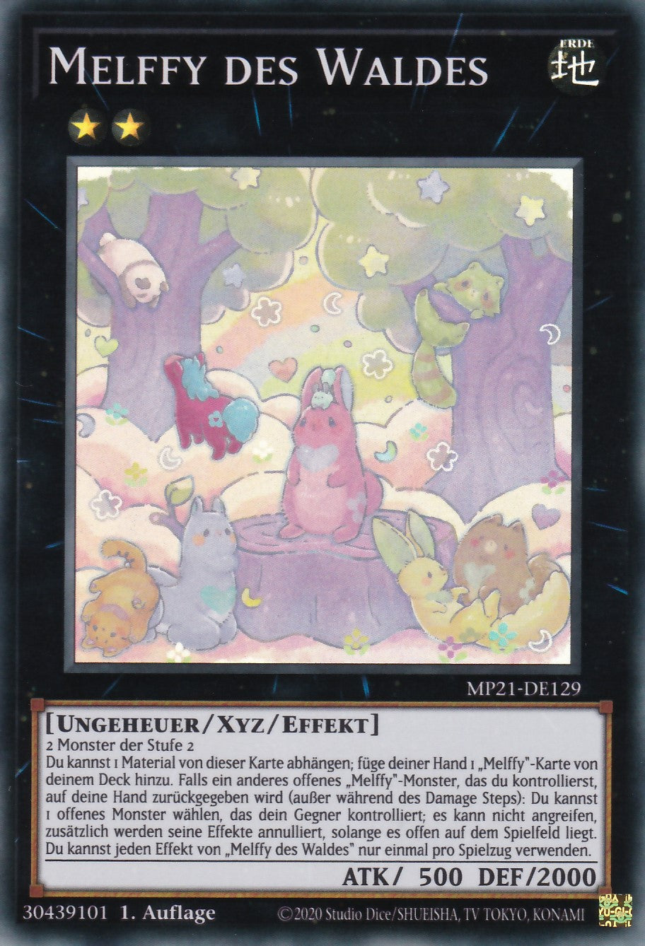 Melffy des Waldes - MP21-DE129 - Super Rare - Deutsch - 1. Auflage - 2021 Tin of Ancient Battles