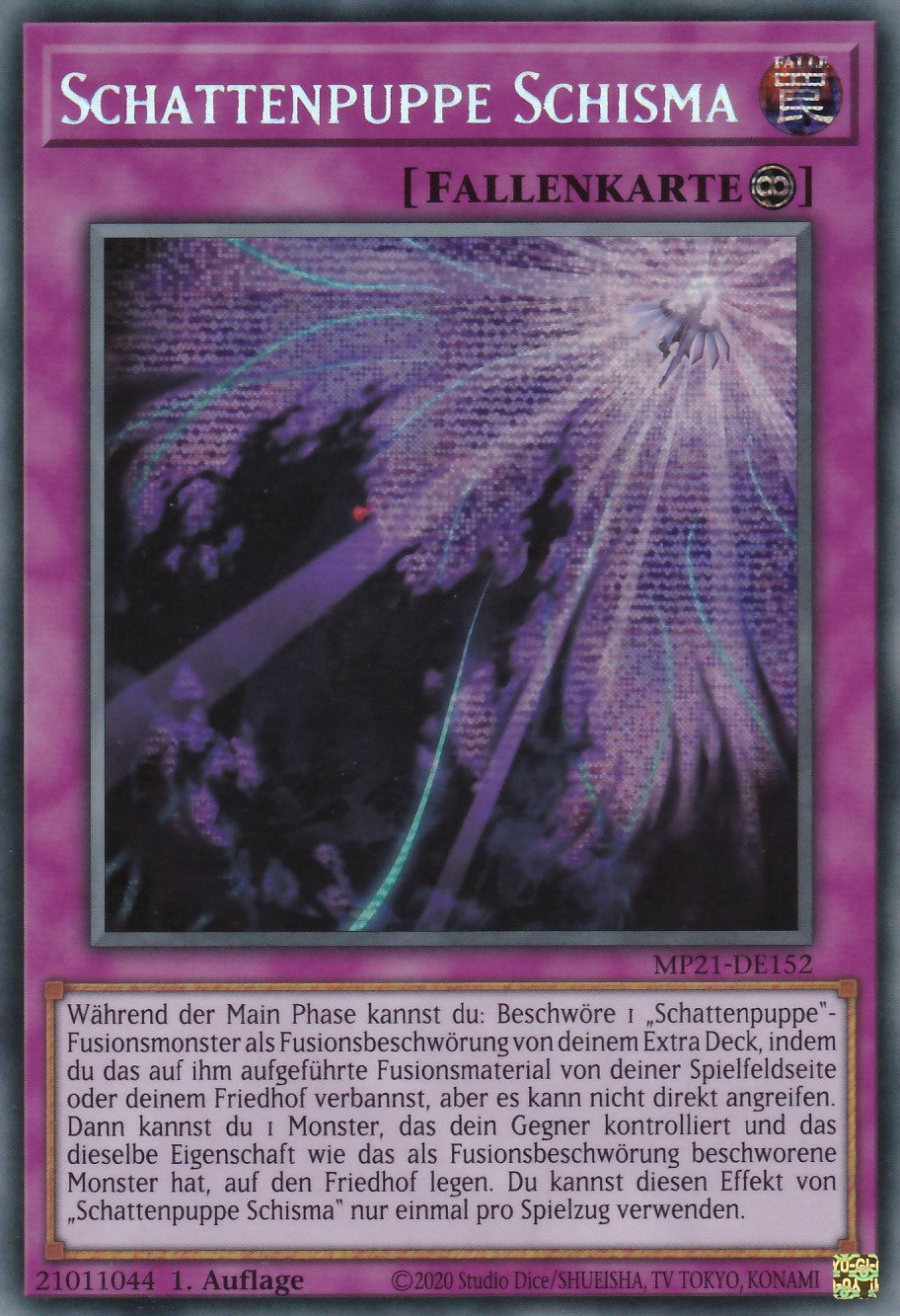 Schattenpuppe Schisma - MP21-DE152 - Secret Rare - Deutsch - 1. Auflage - 2021 Tin of Ancient Battles
