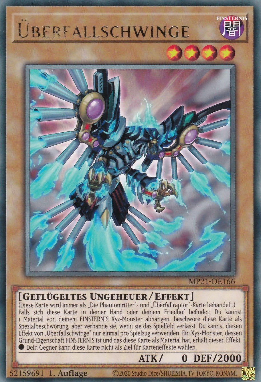 Überfallschwinge - MP21-DE166 - Rare - Deutsch - 1. Auflage - 2021 Tin of Ancient Battles