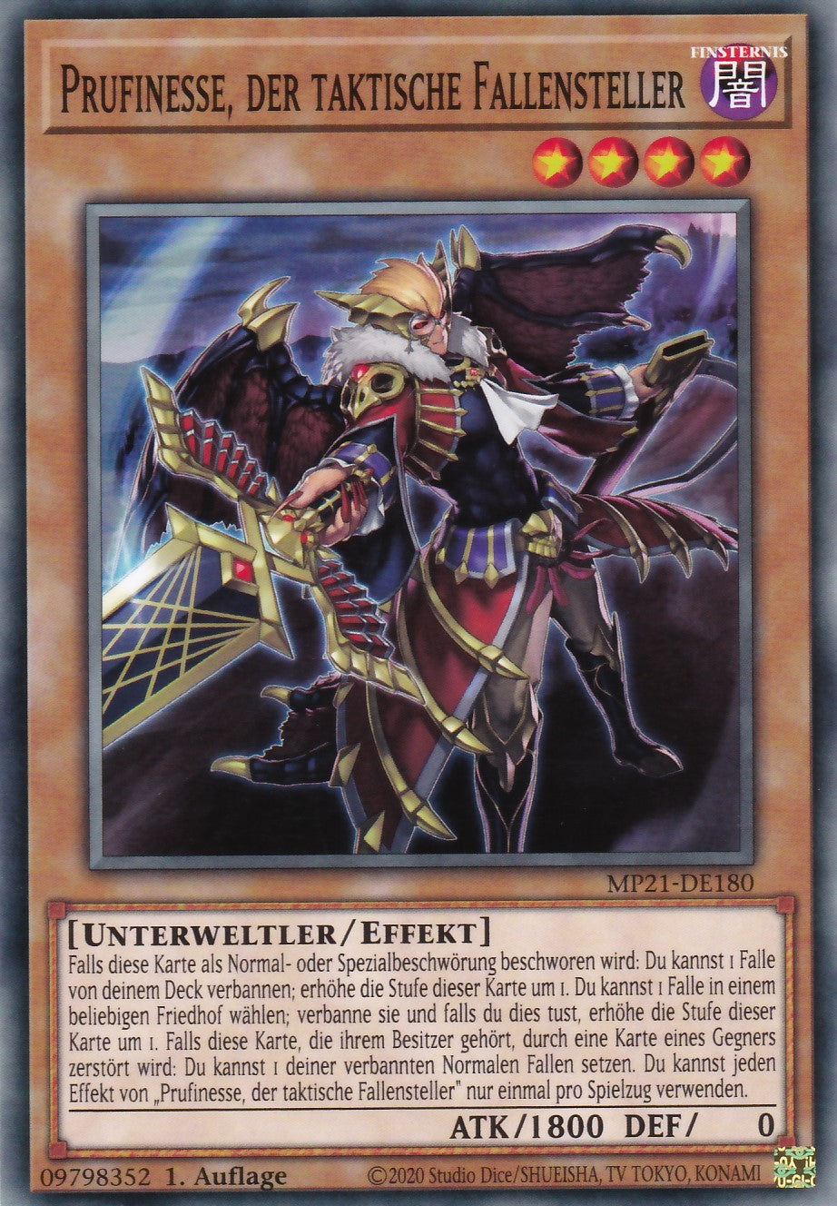 Prufinesse, der taktische Fallensteller - MP21-DE180 - Common - Deutsch - 1. Auflage - 2021 Tin of Ancient Battles