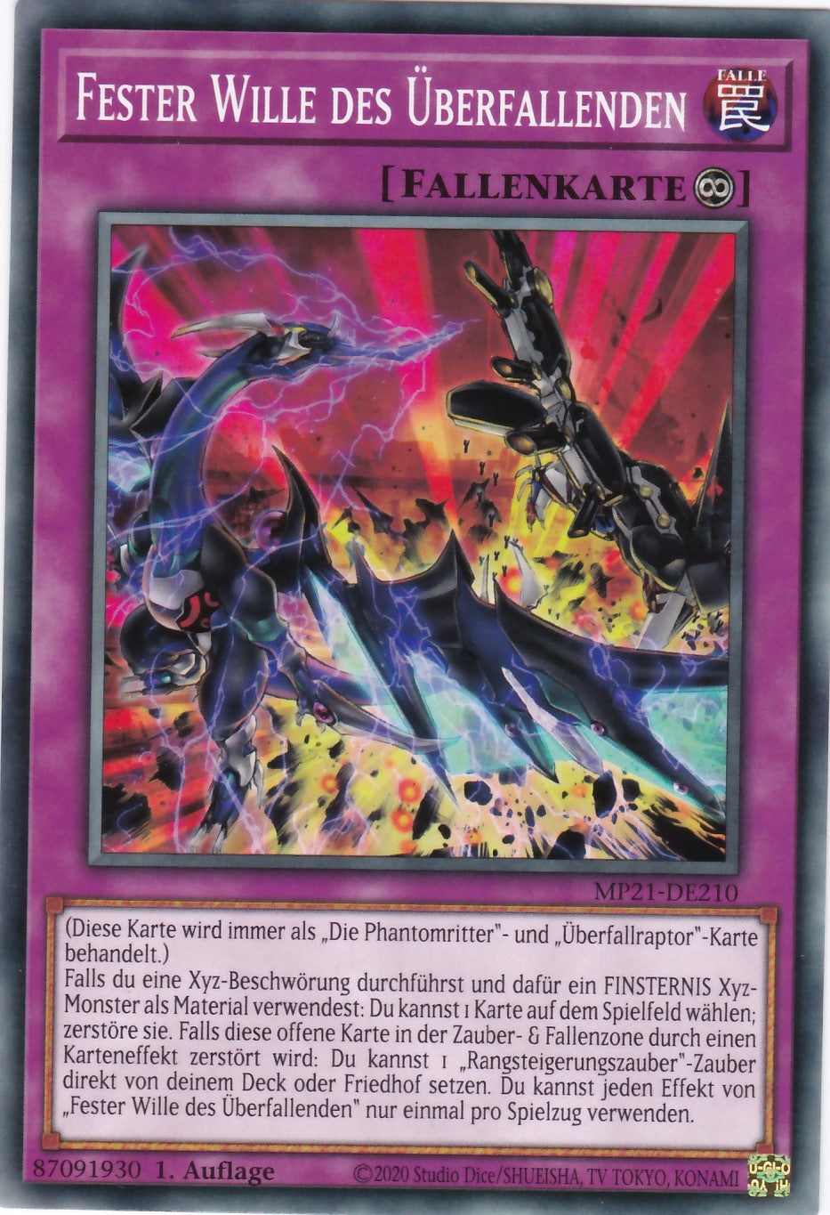 Fester Wille des Überfallenden - MP21-DE210 - Common - Deutsch - 1. Auflage - 2021 Tin of Ancient Battles