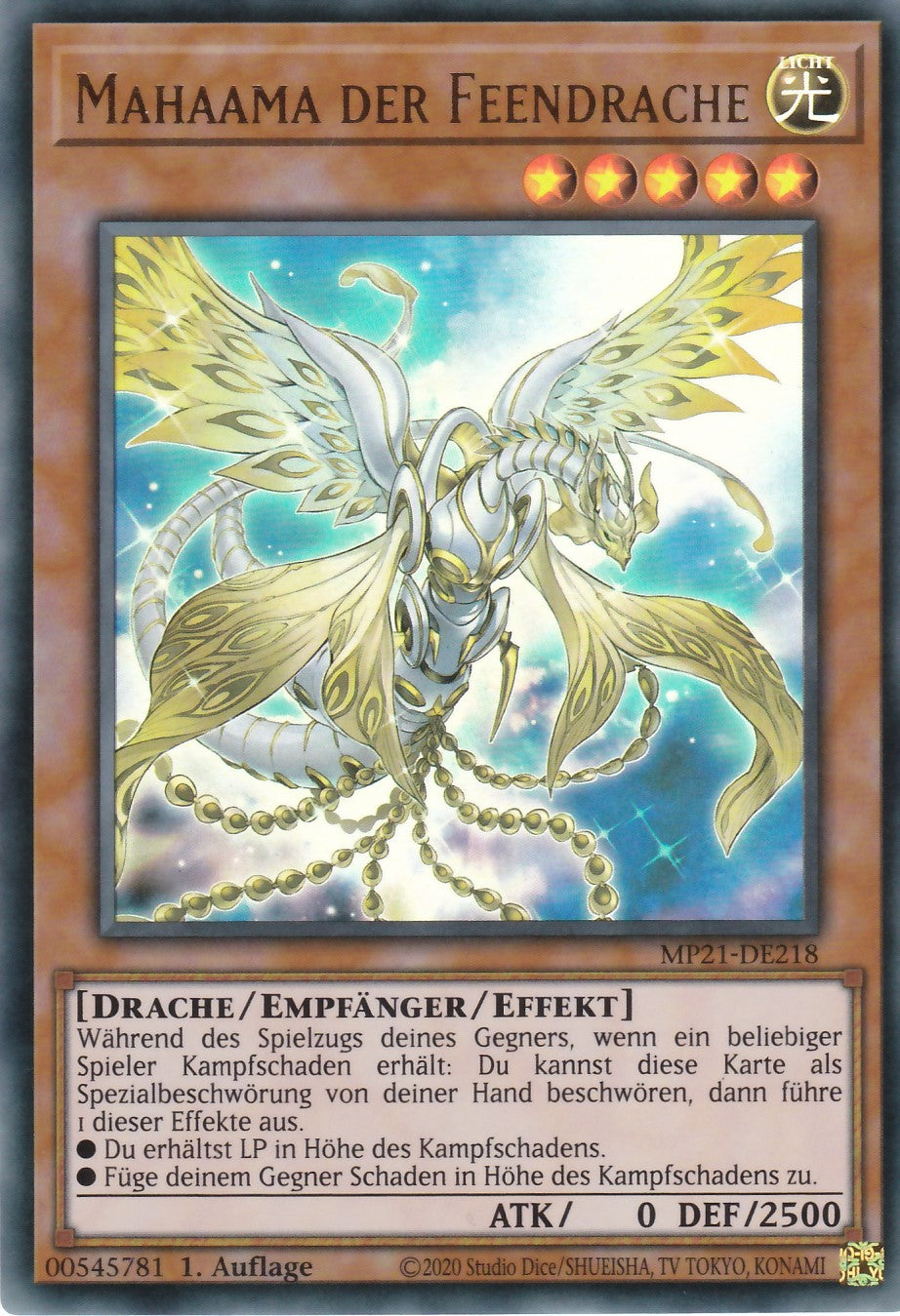 Mahaama der Feendrache - MP21-DE218 - Ultra Rare - Deutsch - 1. Auflage - 2021 Tin of Ancient Battles