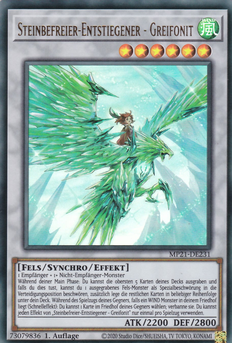 Steinbefreier-Entstiegener - Greifonit - MP21-DE231 - Ultra Rare - Deutsch - 1. Auflage - 2021 Tin of Ancient Battles