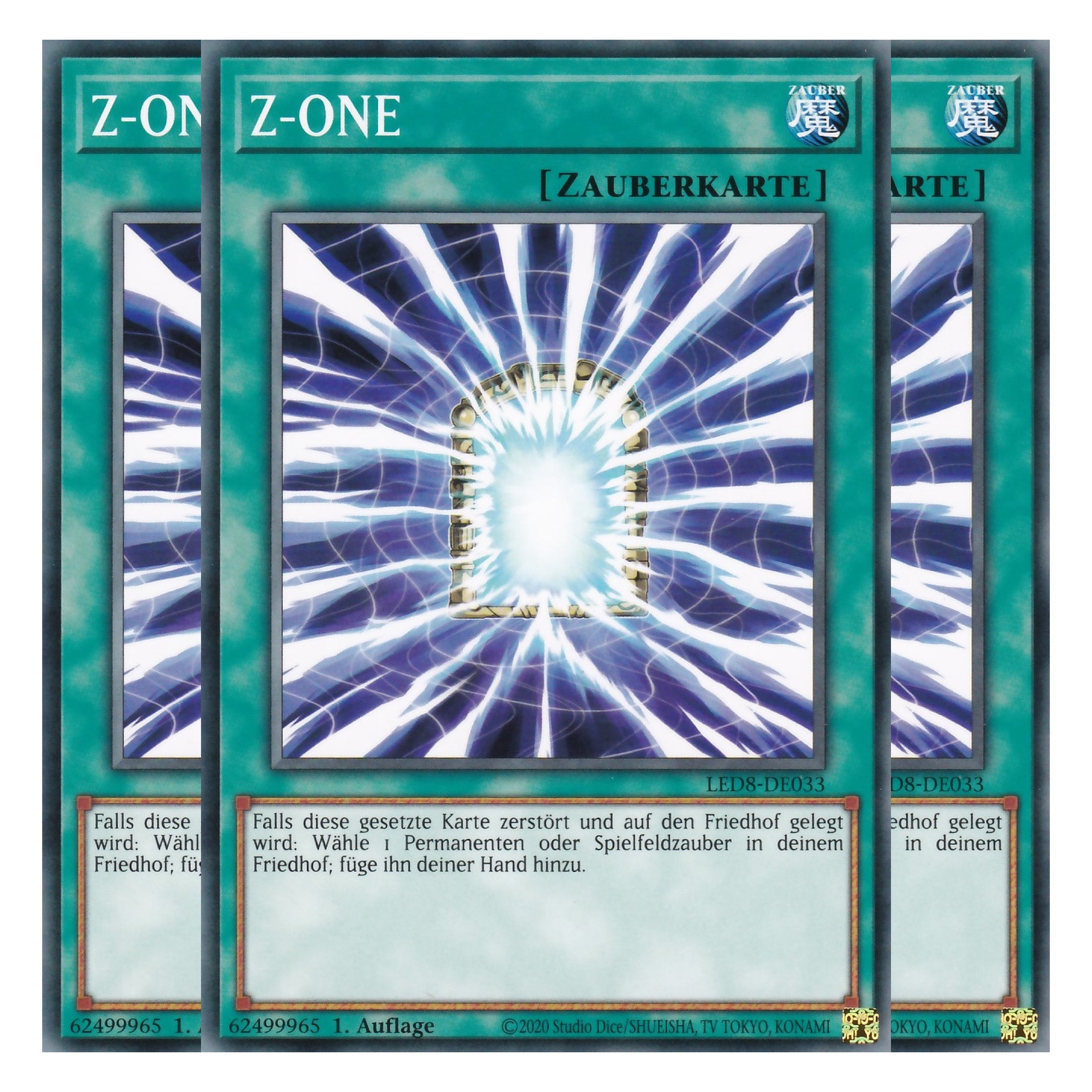 Z-ONE - LED8-DE033 - Common - Deutsch - 1. Auflage - Legendary Duelists: Synchro Storm - Playset (3 Kopien)