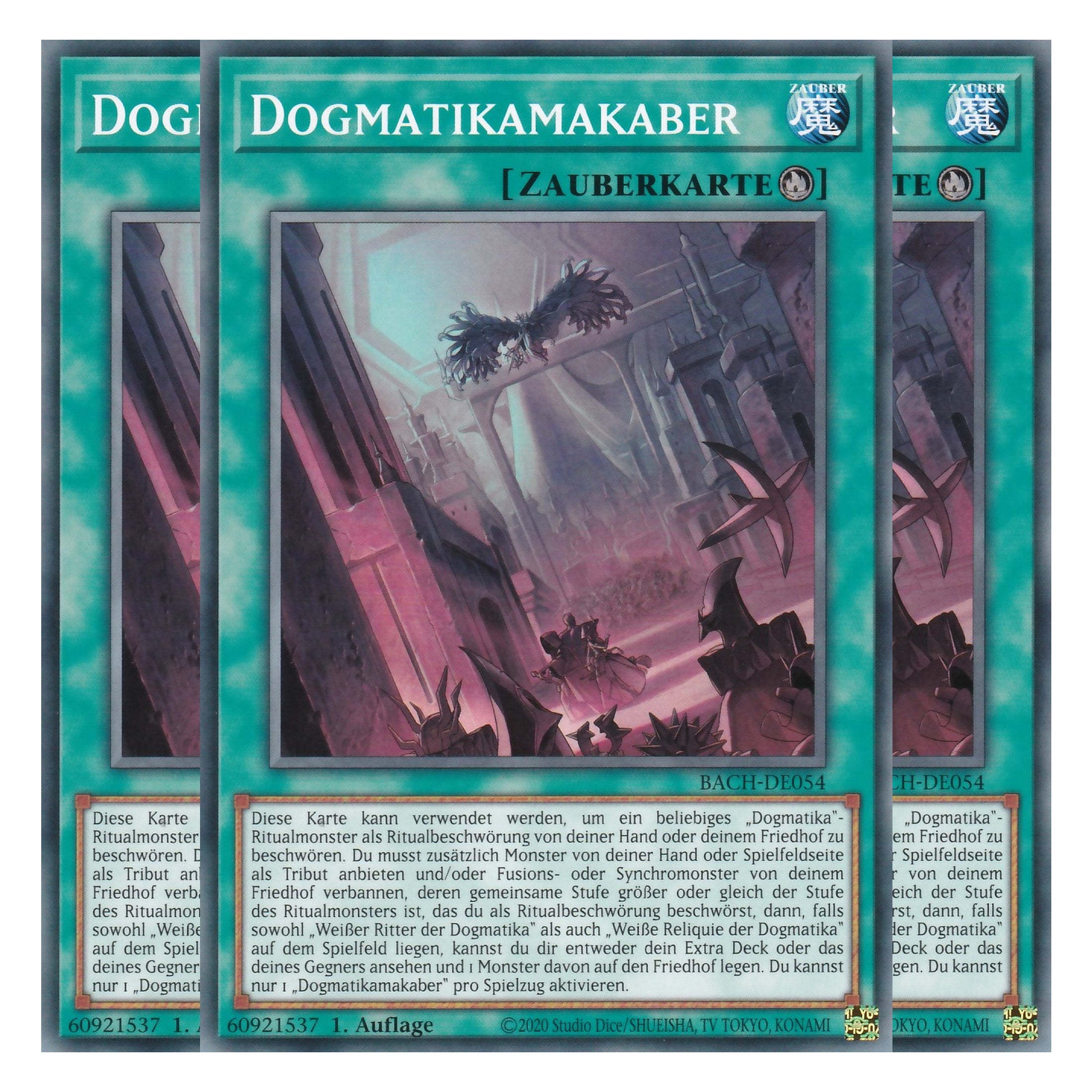 Dogmatikamakaber - BACH-DE054 - Common - Deutsch - 1. Auflage - Battle of Chaos - Yu-Gi-Oh! - Playset (3 Kopien)
