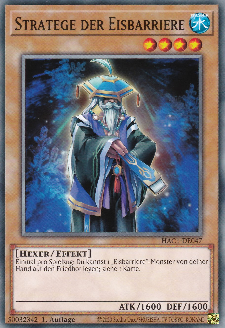 Stratege der Eisbarriere - HAC1-DE047 - Common - Deutsch - 1. Auflage - Hidden Arsenal Chapter 1