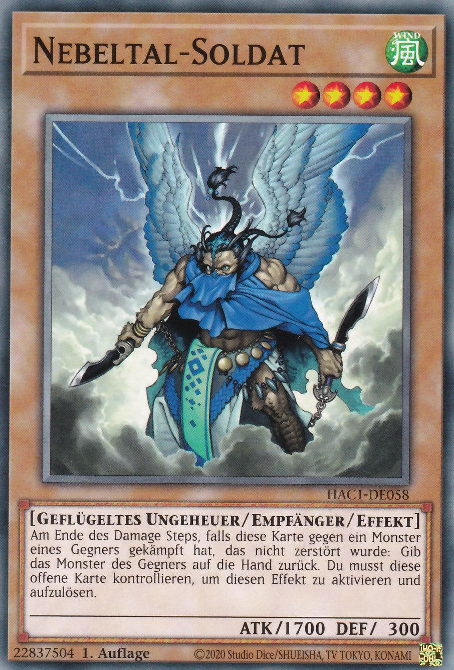 Nebeltal-Soldat - HAC1-DE058 - Common - Deutsch - 1. Auflage - Hidden Arsenal Chapter 1