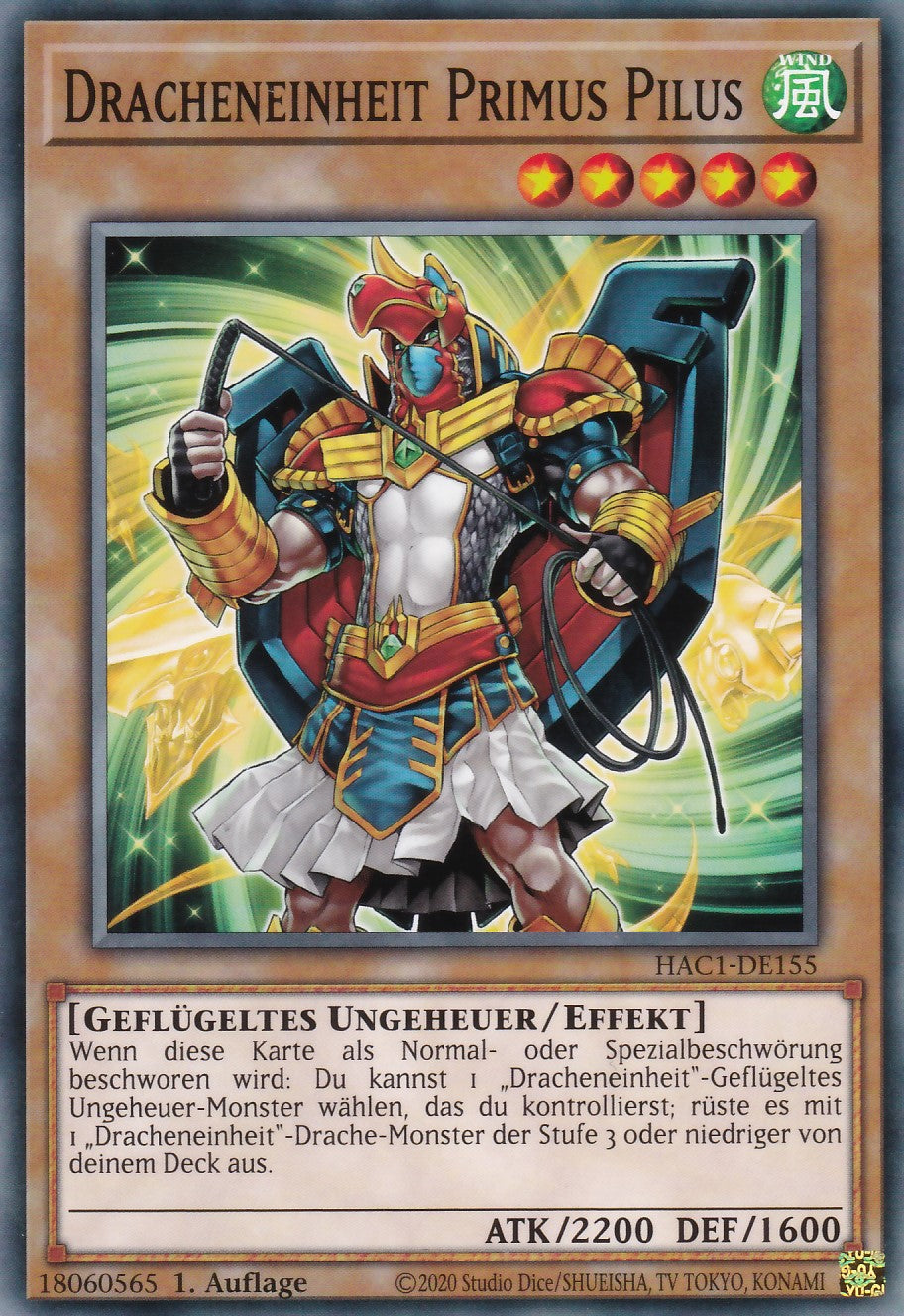 Dracheneinheit Primus Pilus - HAC1-DE155 - Common - Deutsch - 1. Auflage - Hidden Arsenal Chapter 1