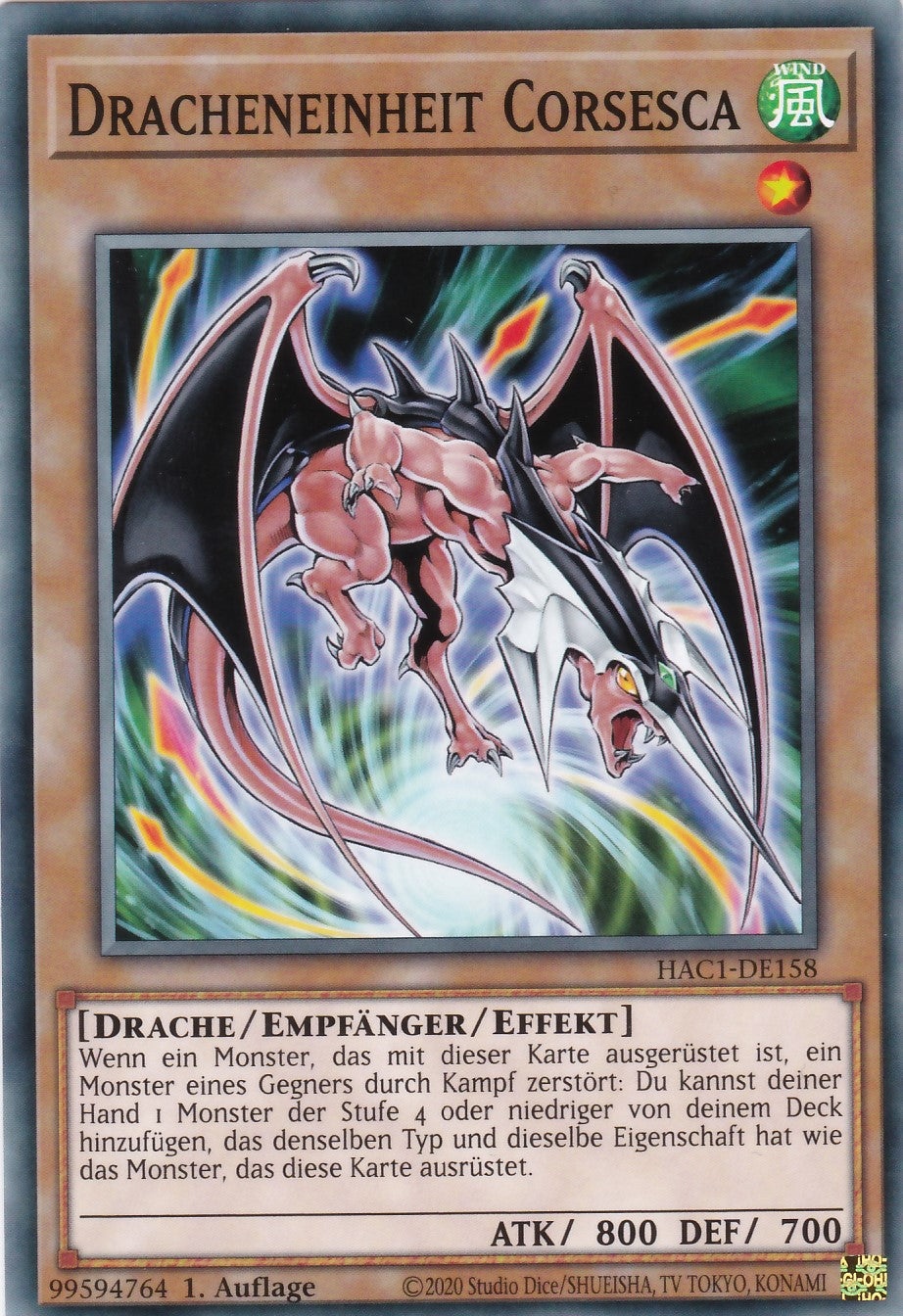 Dracheneinheit Corsesca - HAC1-DE158 - Common - Deutsch - 1. Auflage - Hidden Arsenal Chapter 1