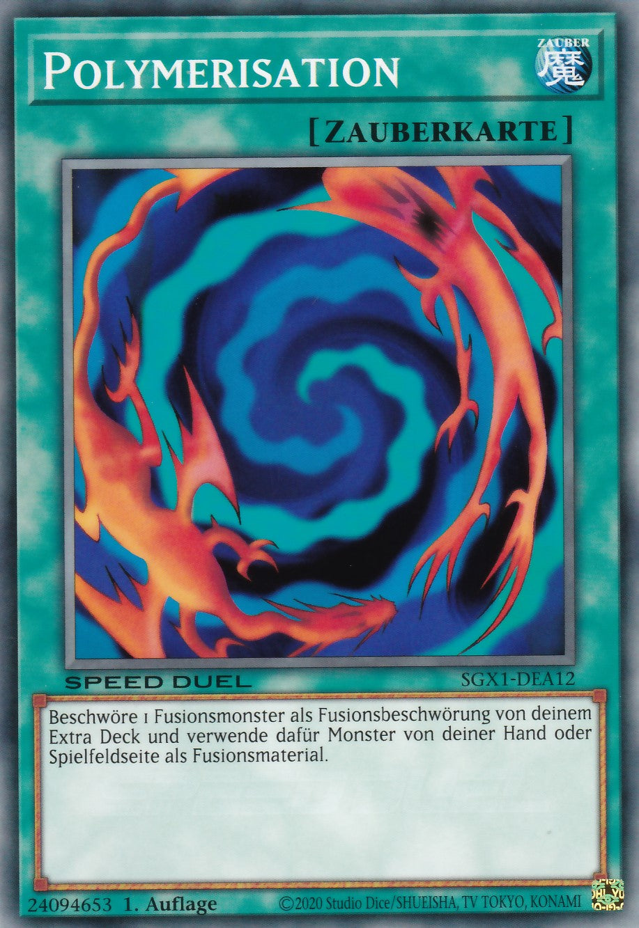 Polymerisation - SGX1-DEA12 - Common - Deutsch - 1. Auflage - Speed Duel GX: Duel Academy Box