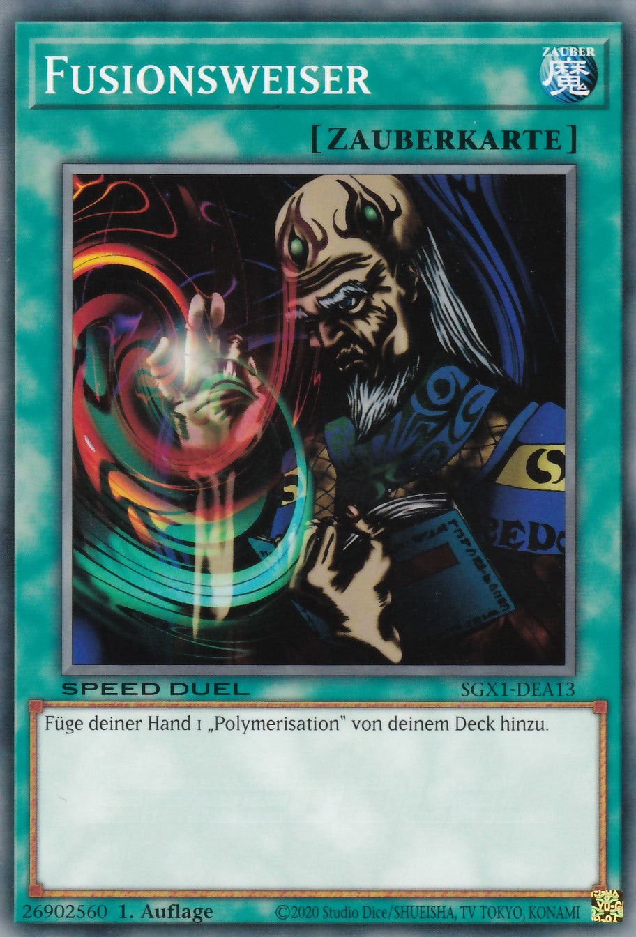 Fusionsweiser - SGX1-DEA13 - Common - Deutsch - 1. Auflage - Speed Duel GX: Duel Academy Box