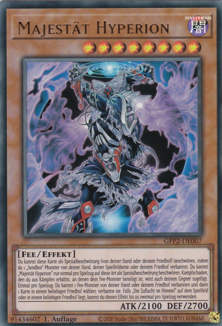 Majestät Hyperion - GFP2-DE007 - Ultra Rare - Deutsch - 1. Auflage - Ghosts From the Past: The 2nd Haunting