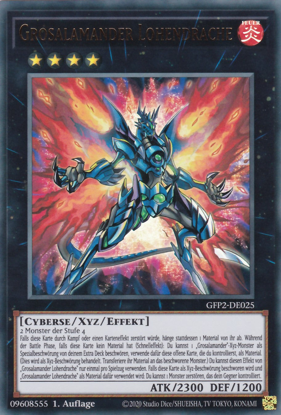 Grosalamander Lohendrache - GFP2-DE025 - Ultra Rare - Deutsch - 1. Auflage - Ghosts From the Past: The 2nd Haunting