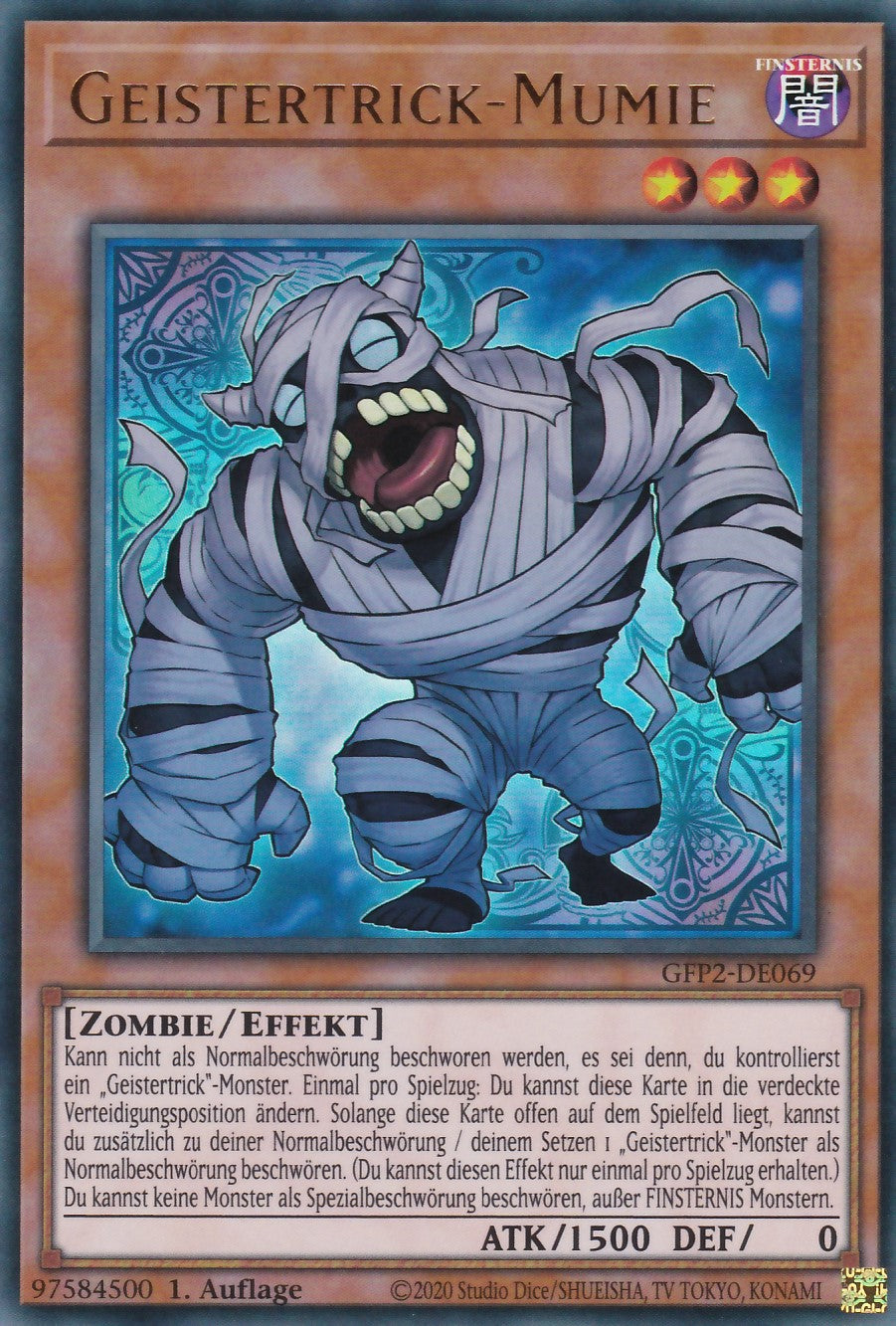 Geistertrick-Mumie - GFP2-DE069 - Ultra Rare - Deutsch - 1. Auflage - Ghosts From the Past: The 2nd Haunting