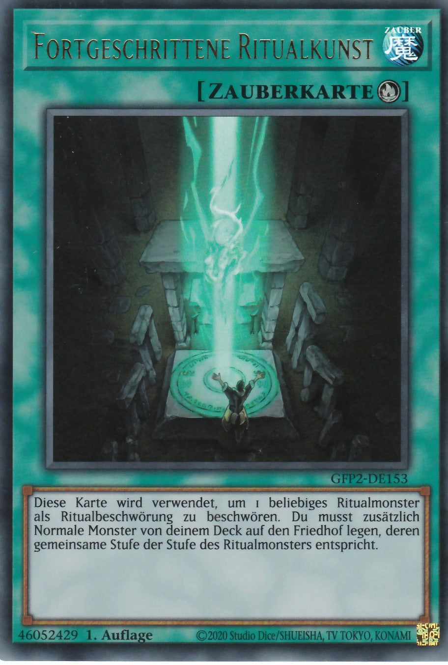 Fortgeschrittene Ritualkunst - GFP2-DE153 - Ultra Rare - Deutsch - 1. Auflage - Ghosts From the Past: The 2nd Haunting