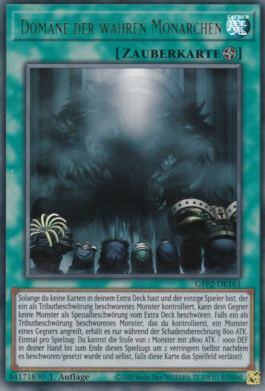 Domäne der wahren Monarchen - GFP2-DE161 - Ultra Rare - Deutsch - 1. Auflage - Ghosts From the Past: The 2nd Haunting