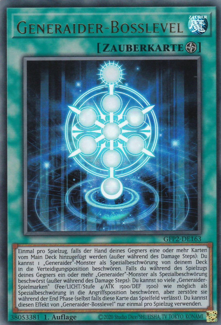 Generaider-Bosslevel - GFP2-DE163 - Ultra Rare - Deutsch - 1. Auflage - Ghosts From the Past: The 2nd Haunting