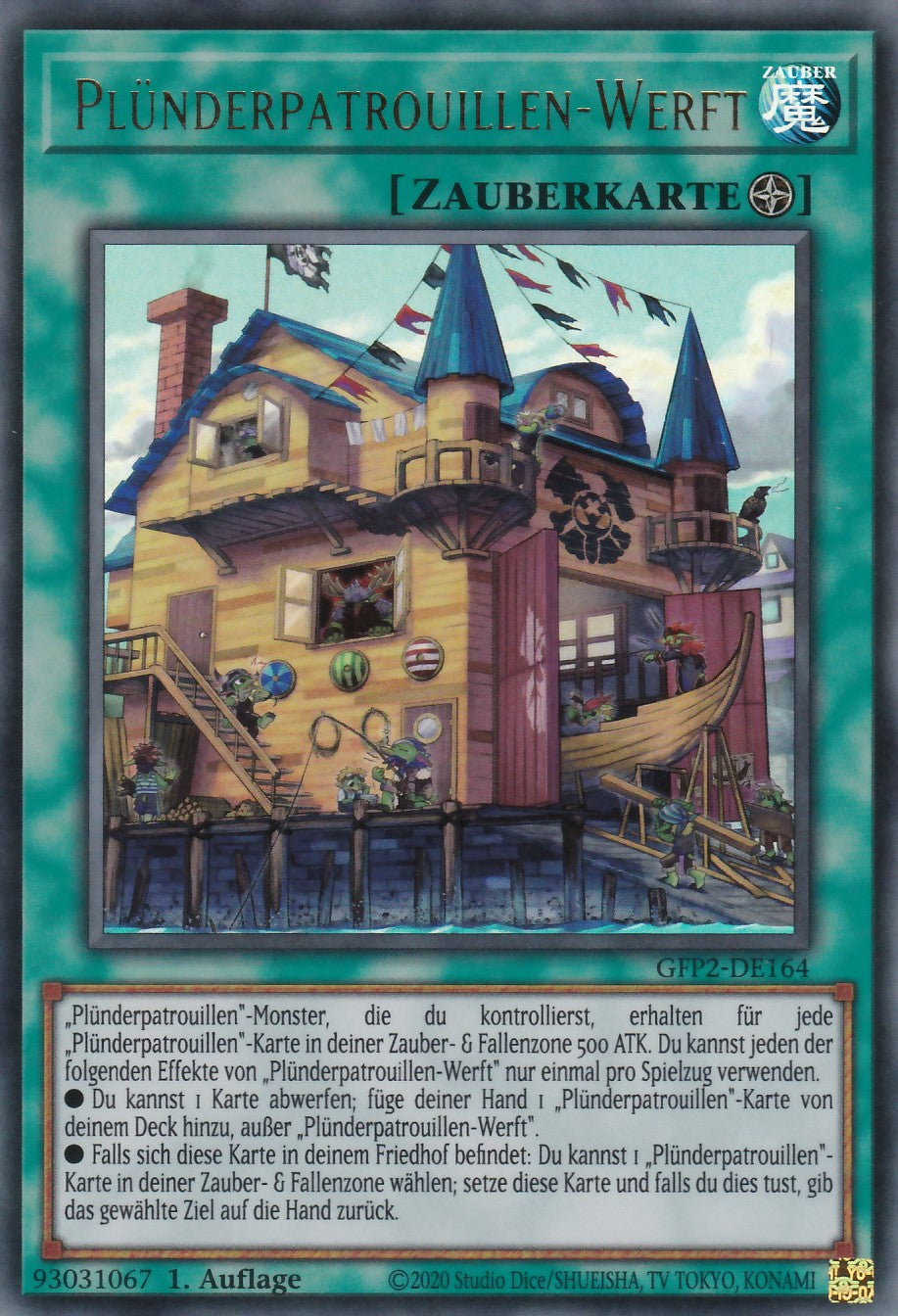 Plünderpatrouillen-Werft - GFP2-DE164 - Ultra Rare - Deutsch - 1. Auflage - Ghosts From the Past: The 2nd Haunting