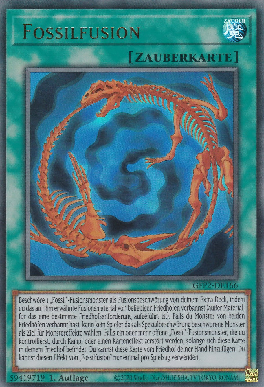 Fossilfusion - GFP2-DE166 - Ultra Rare - Deutsch - 1. Auflage - Ghosts From the Past: The 2nd Haunting