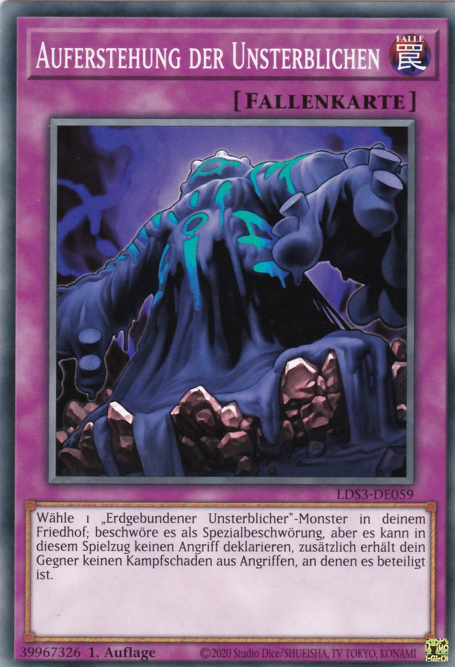 Auferstehung der Unsterblichen - LDS3-DE059 - Common - Deutsch - 1. Auflage - Legendary Duelists: Season 3