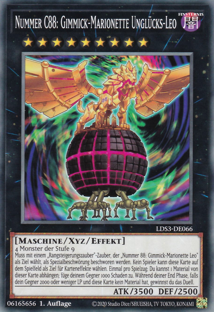Nummer C88: Gimmick-Marionette Unglücks-Leo - LDS3-DE066 - Common - Deutsch - 1. Auflage - Legendary Duelists: Season 3