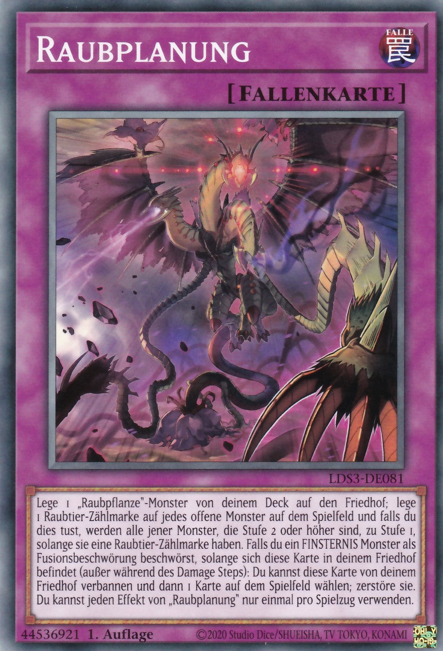 Raubplanung - LDS3-DE081 - Common - Deutsch - 1. Auflage - Legendary Duelists: Season 3