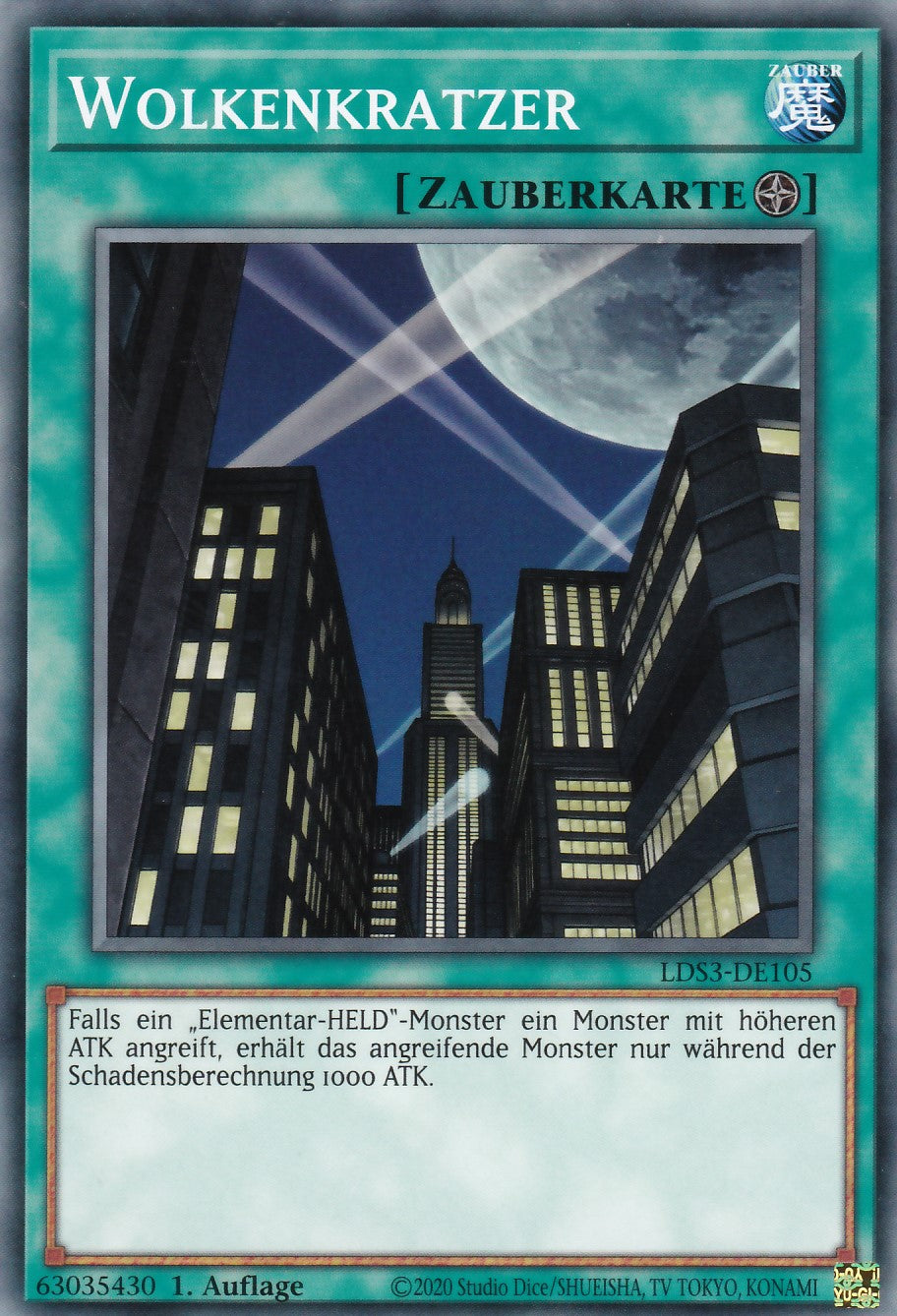 Wolkenkratzer - LDS3-DE105 - Common - Deutsch - 1. Auflage - Legendary Duelists: Season 3