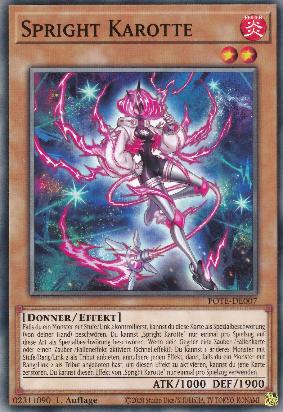 Spright Karotte - POTE-DE007 - Common - Deutsch - 1. Auflage - Power of the Elements