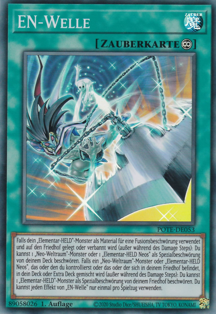 EN-Welle - POTE-DE053 - Super Rare - Deutsch - 1. Auflage - Power of the Elements