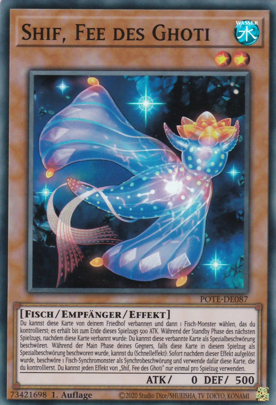 Shif, Fee des Ghoti - POTE-DE087 - Super Rare - Deutsch - 1. Auflage - Power of the Elements