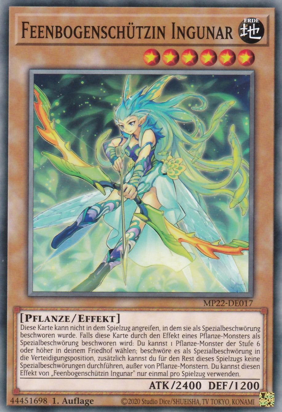 Feenbogenschützin Ingunar - MP22-DE017 - Common - Deutsch - 1. Auflage - 2022 Tin of the Pharaoh's Gods