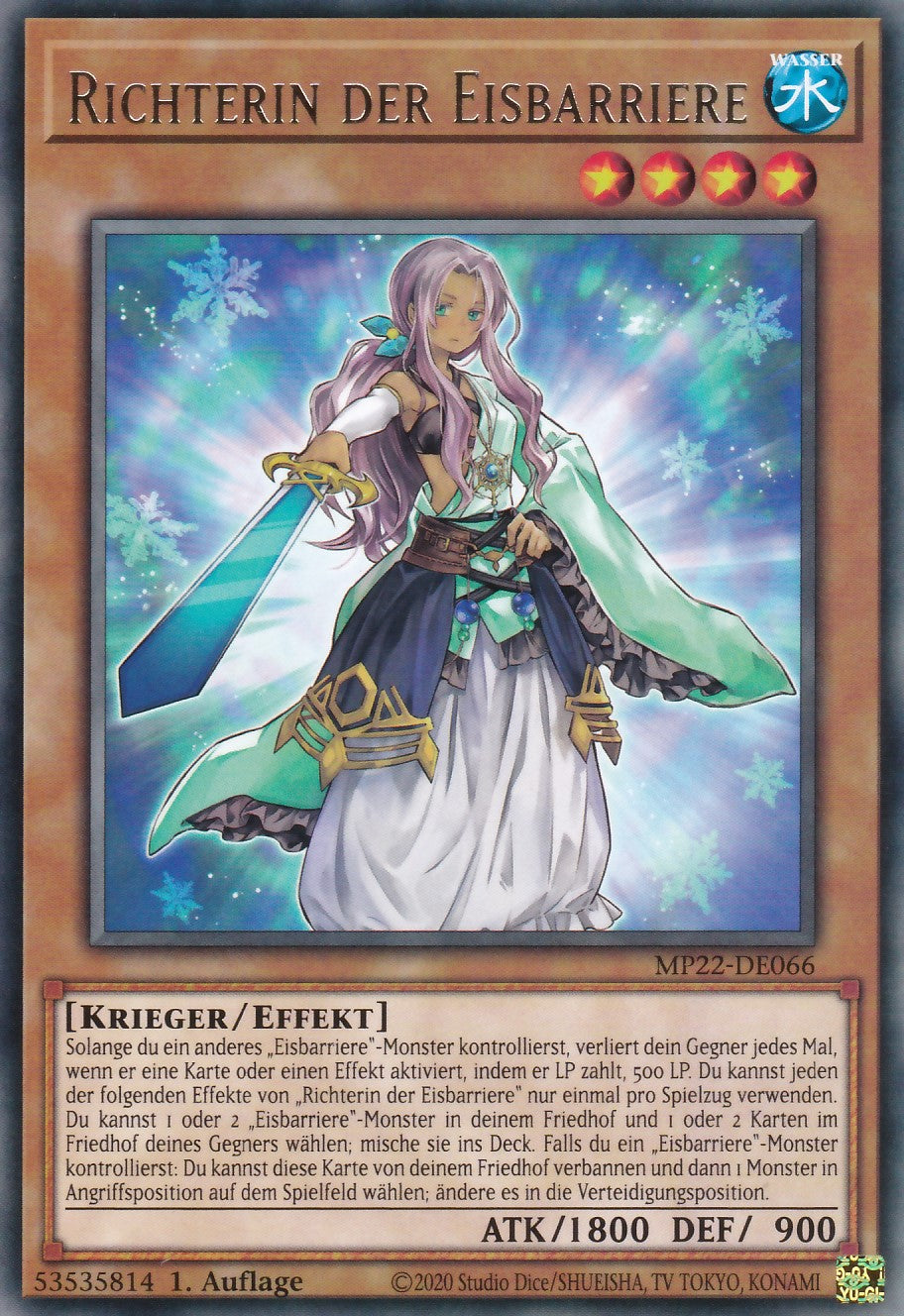 Richterin der Eisbarriere - MP22-DE066 - Common - Deutsch - 1. Auflage - 2022 Tin of the Pharaoh's Gods