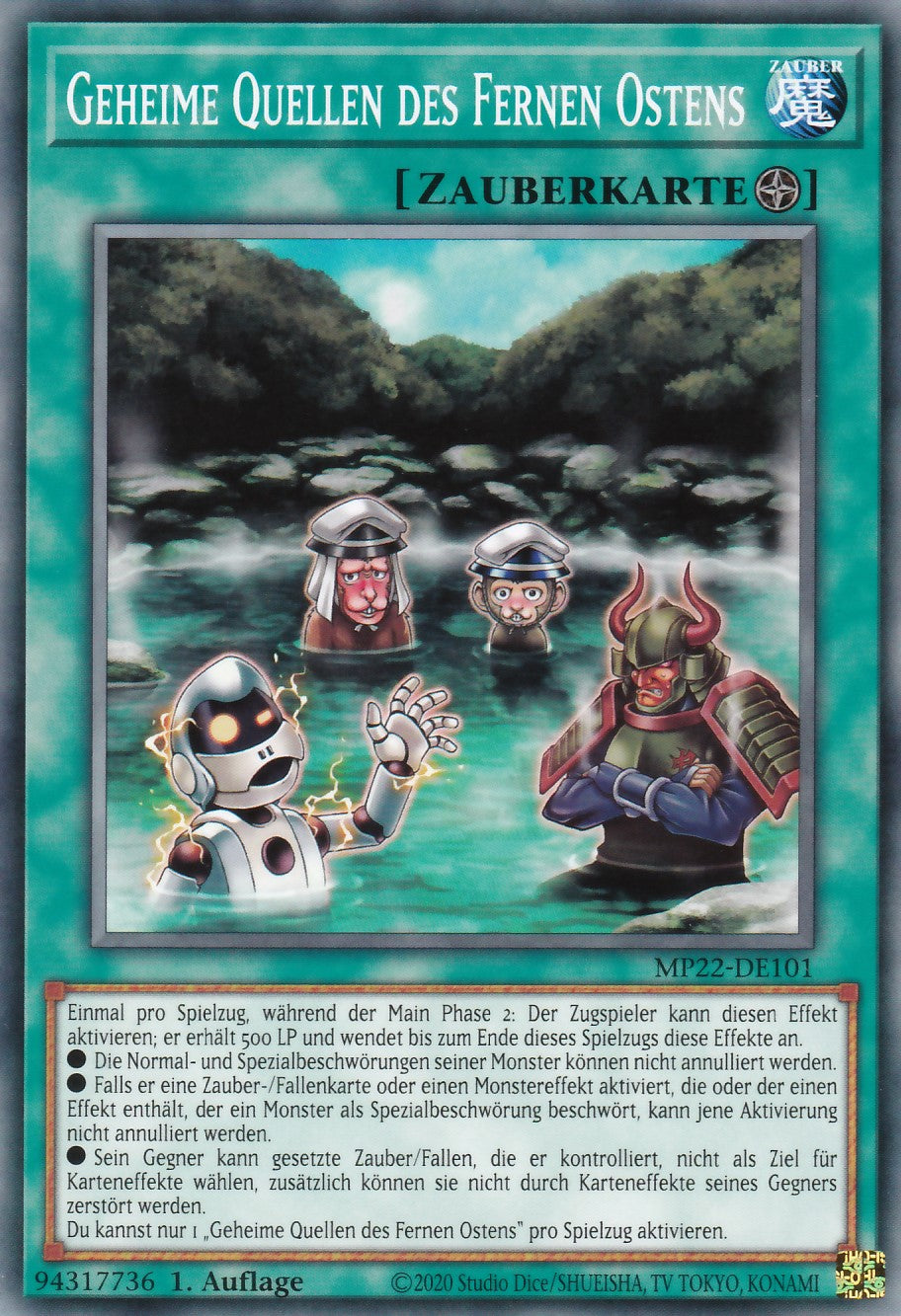 Geheime Quellen des Fernen Ostens - MP22-DE101 - Common - Deutsch - 1. Auflage - 2022 Tin of the Pharaoh's Gods