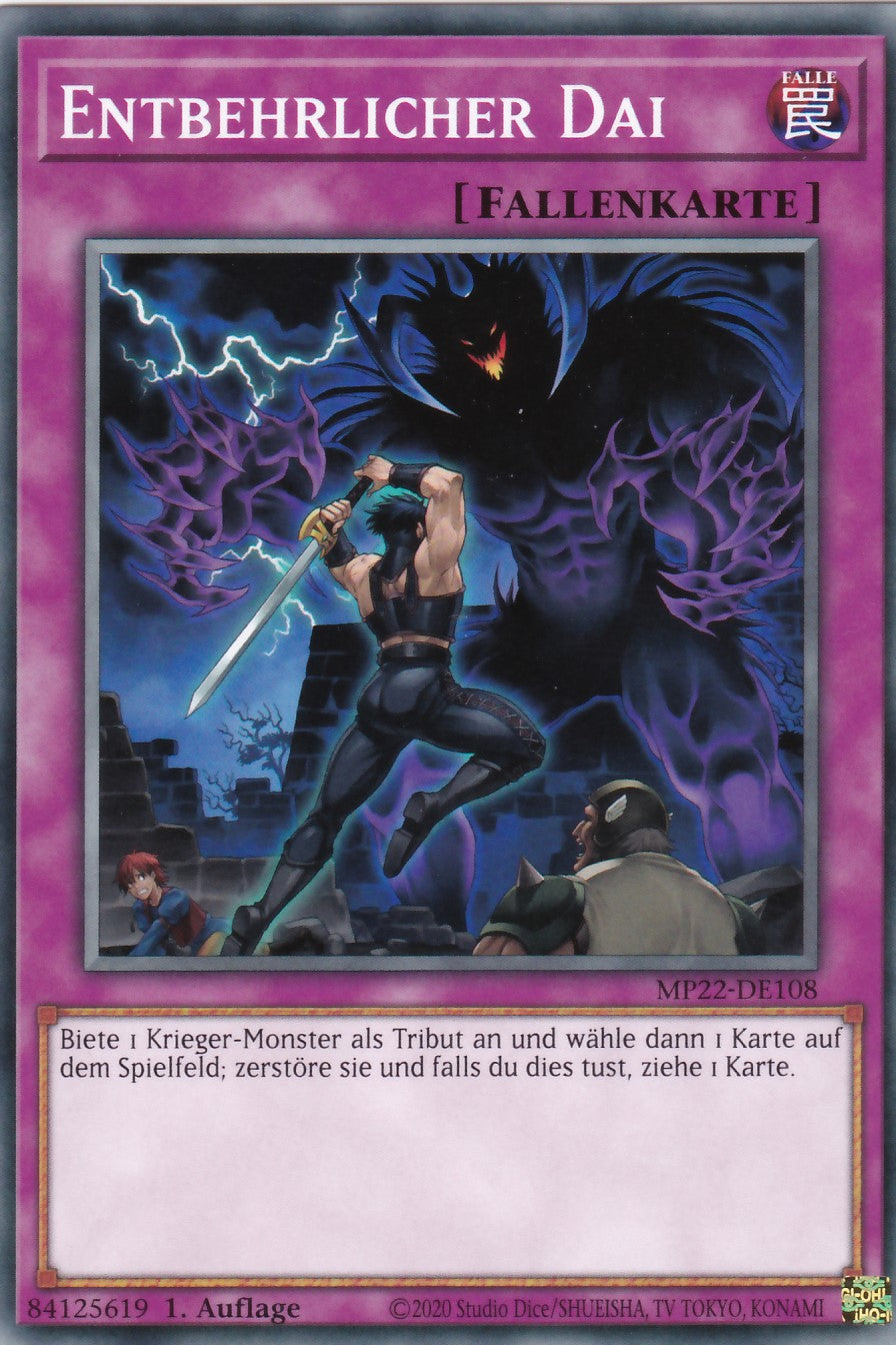 Entbehrlicher Dai - MP22-DE108 - Common - Deutsch - 1. Auflage - 2022 Tin of the Pharaoh's Gods