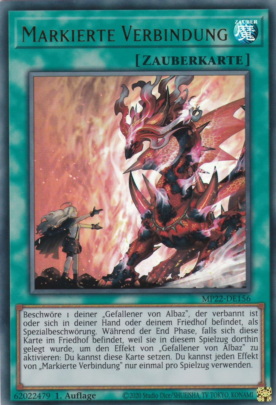 Markierte Verbindung - MP22-DE156 - Ultra Rare - Deutsch - 1. Auflage - 2022 Tin of the Pharaoh's Gods