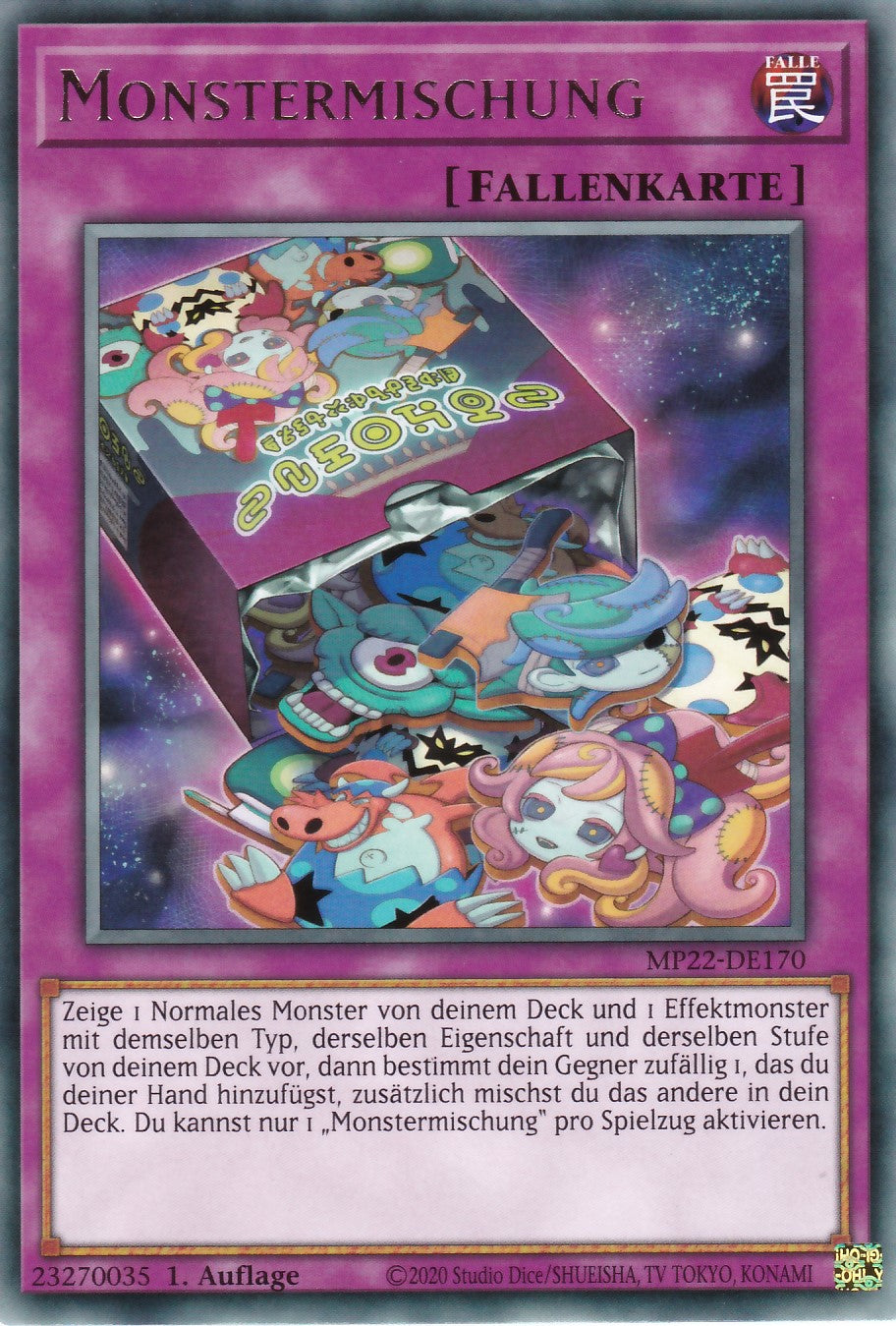 Monstermischung - MP22-DE170 - Rare - Deutsch - 1. Auflage - 2022 Tin of the Pharaoh's Gods