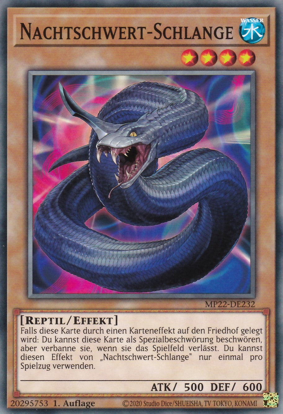 Nachtschwert-Schlange - MP22-DE232 - Common - Deutsch - 1. Auflage - 2022 Tin of the Pharaoh's Gods