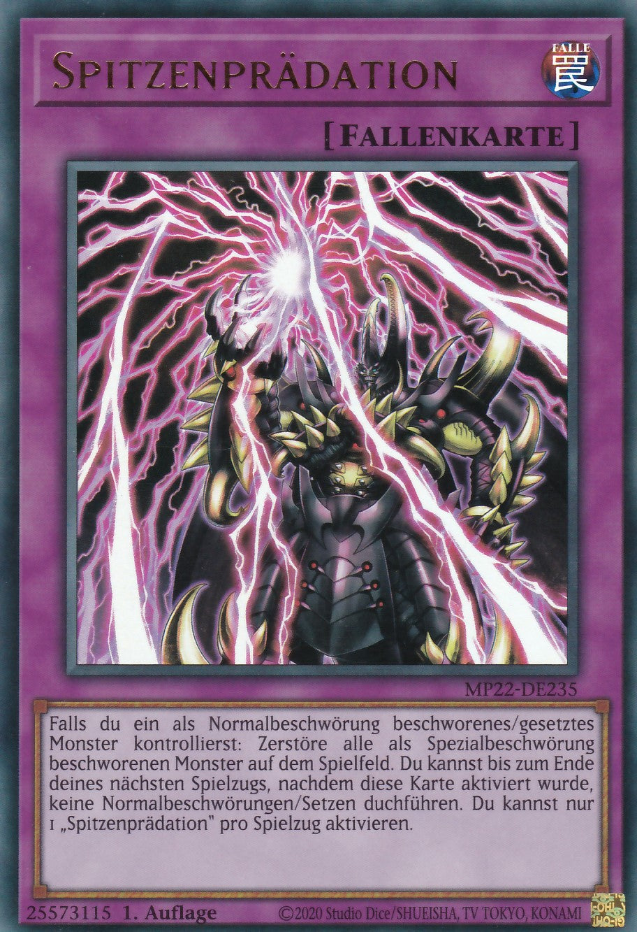 Spitzenprädation - MP22-DE235 - Ultra Rare - Deutsch - 1. Auflage - 2022 Tin of the Pharaoh's Gods