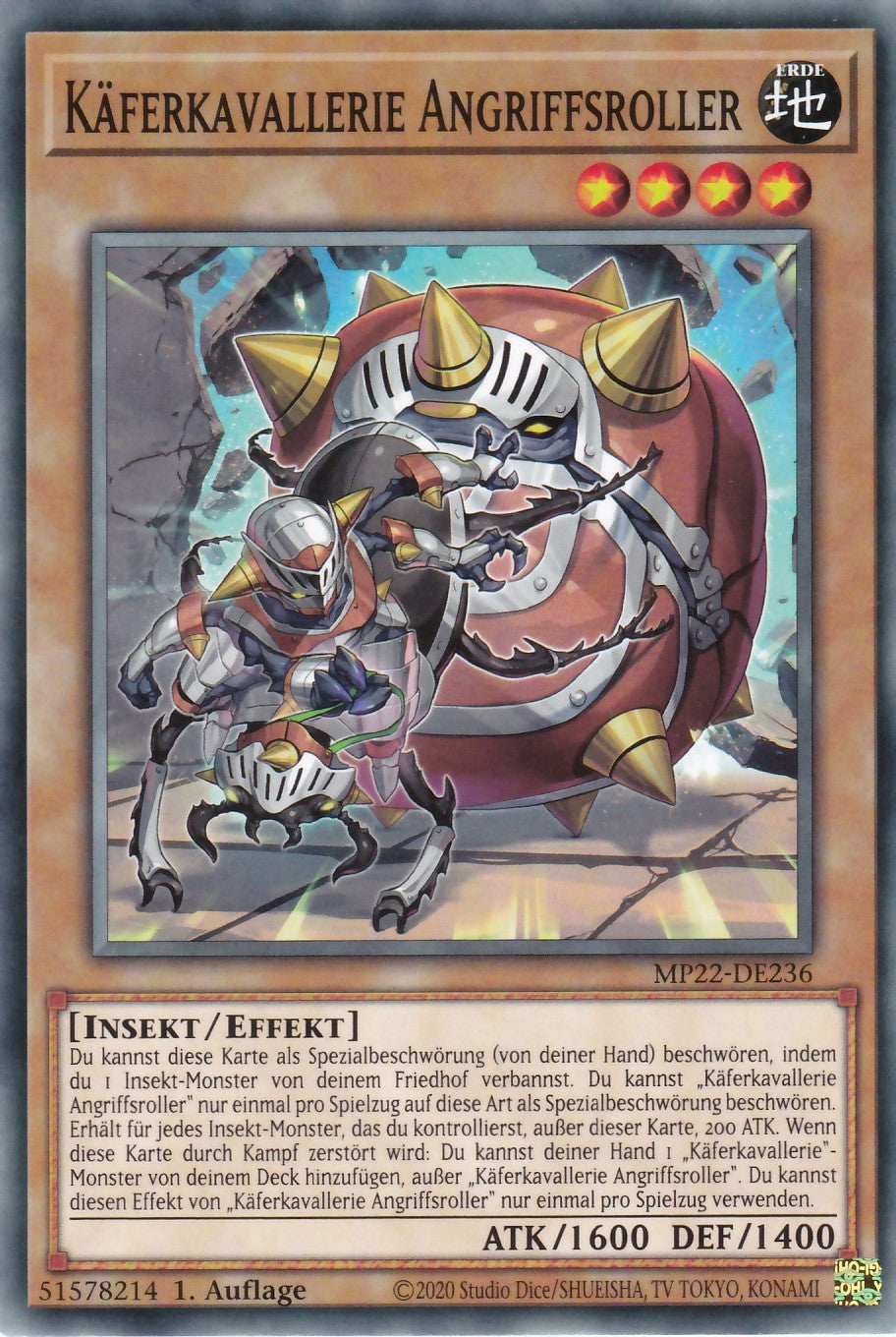 Käferkavallerie Angriffsroller - MP22-DE236 - Common - Deutsch - 1. Auflage - 2022 Tin of the Pharaoh's Gods