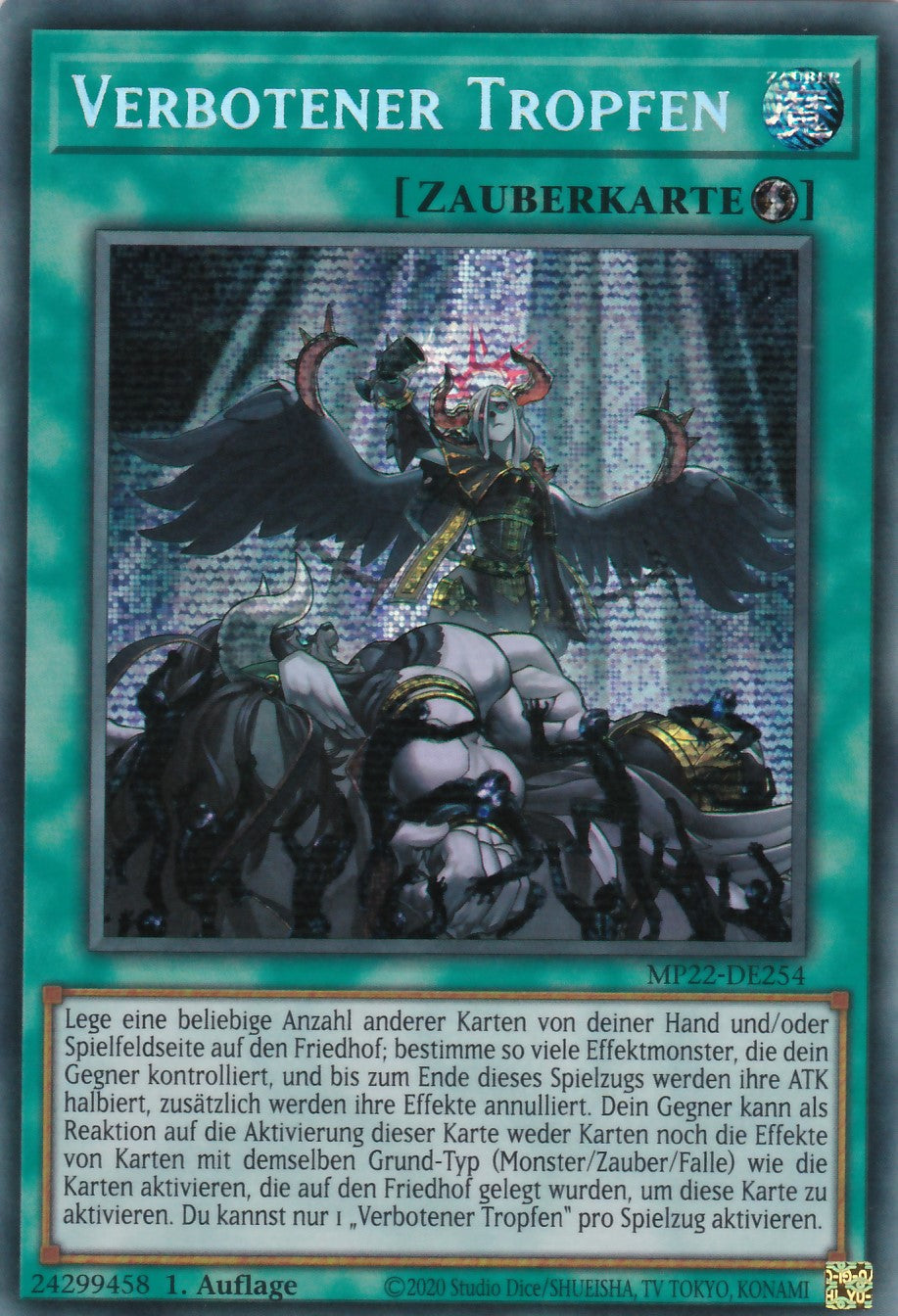 Verbotener Tropfen - MP22-DE254 - Secret Rare - Deutsch - 1. Auflage - 2022 Tin of the Pharaoh's Gods