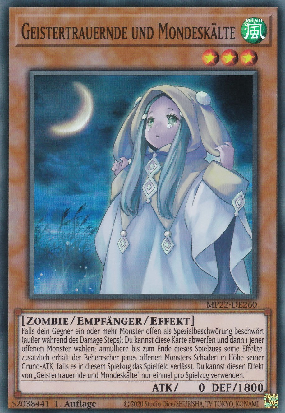 Geistertrauernde und Mondeskälte - MP22-DE260 - Super Rare - Deutsch - 1. Auflage - 2022 Tin of the Pharaoh's Gods