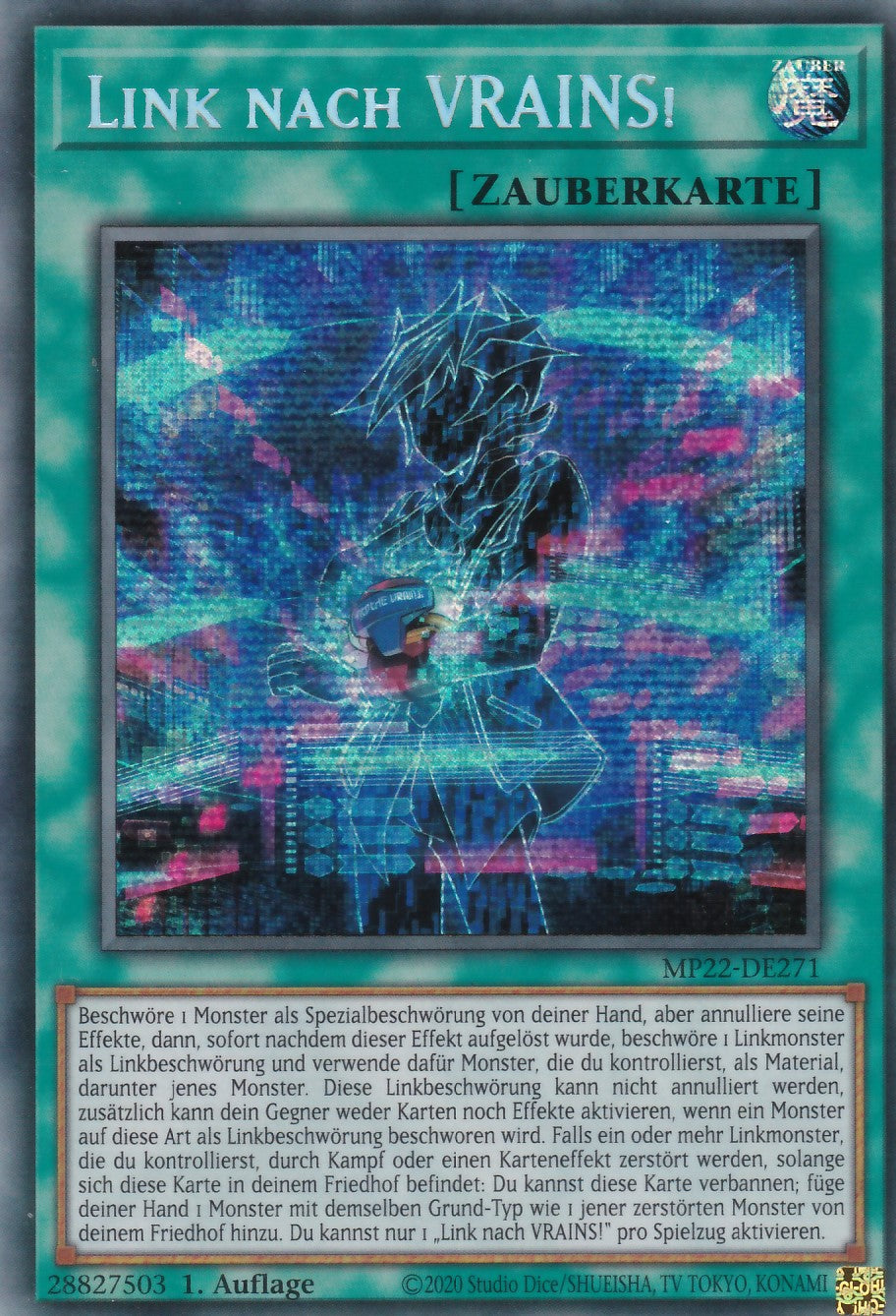 Link nach VRAINS - MP22-DE271 - Secret Rare - Deutsch - 1. Auflage - 2022 Tin of the Pharaoh's Gods