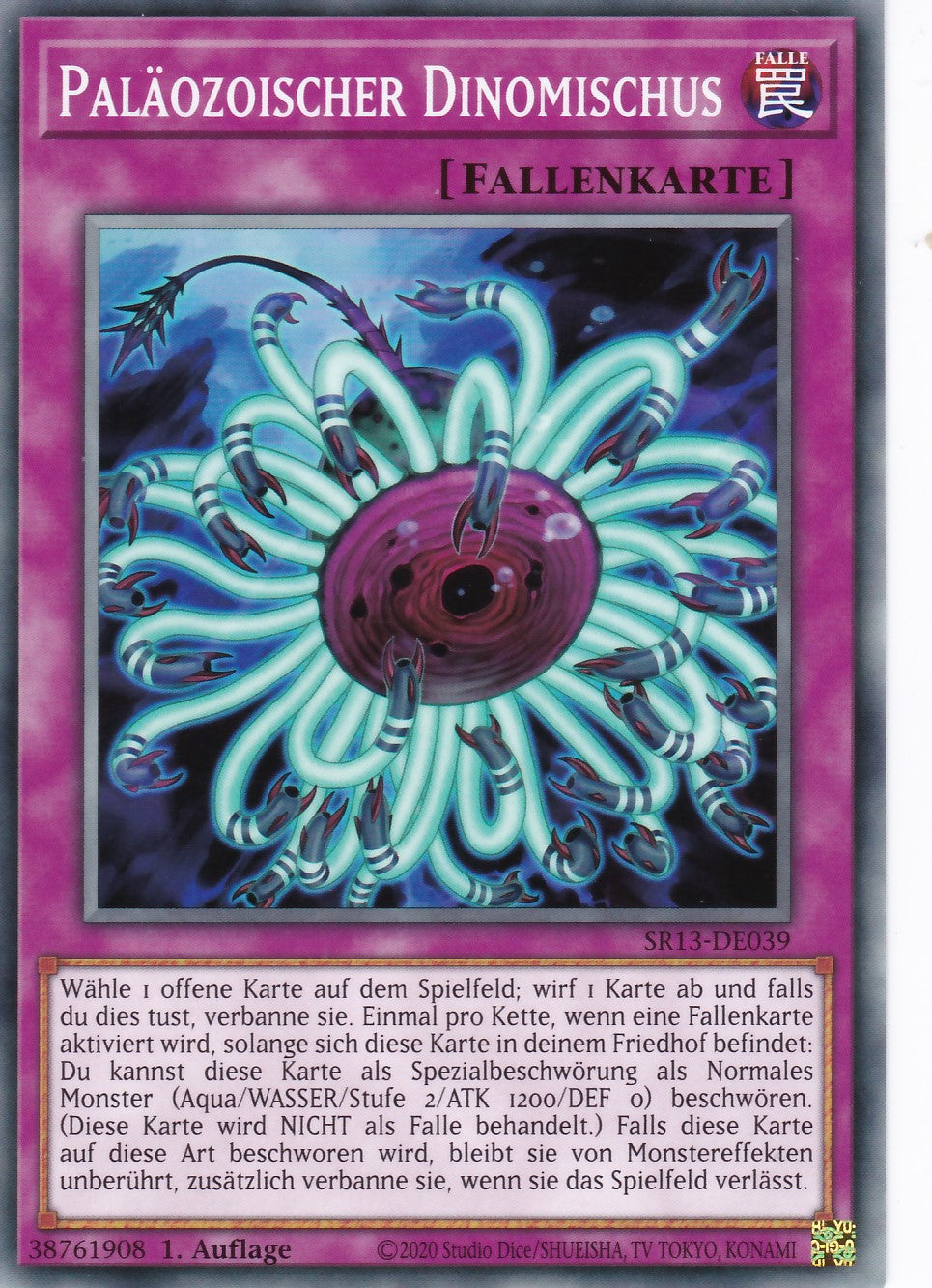 SR13-DE039 - Paläozoischer Dinomischus - Common - 1. Auflage - Deutsch - Structure Deck: Dark World