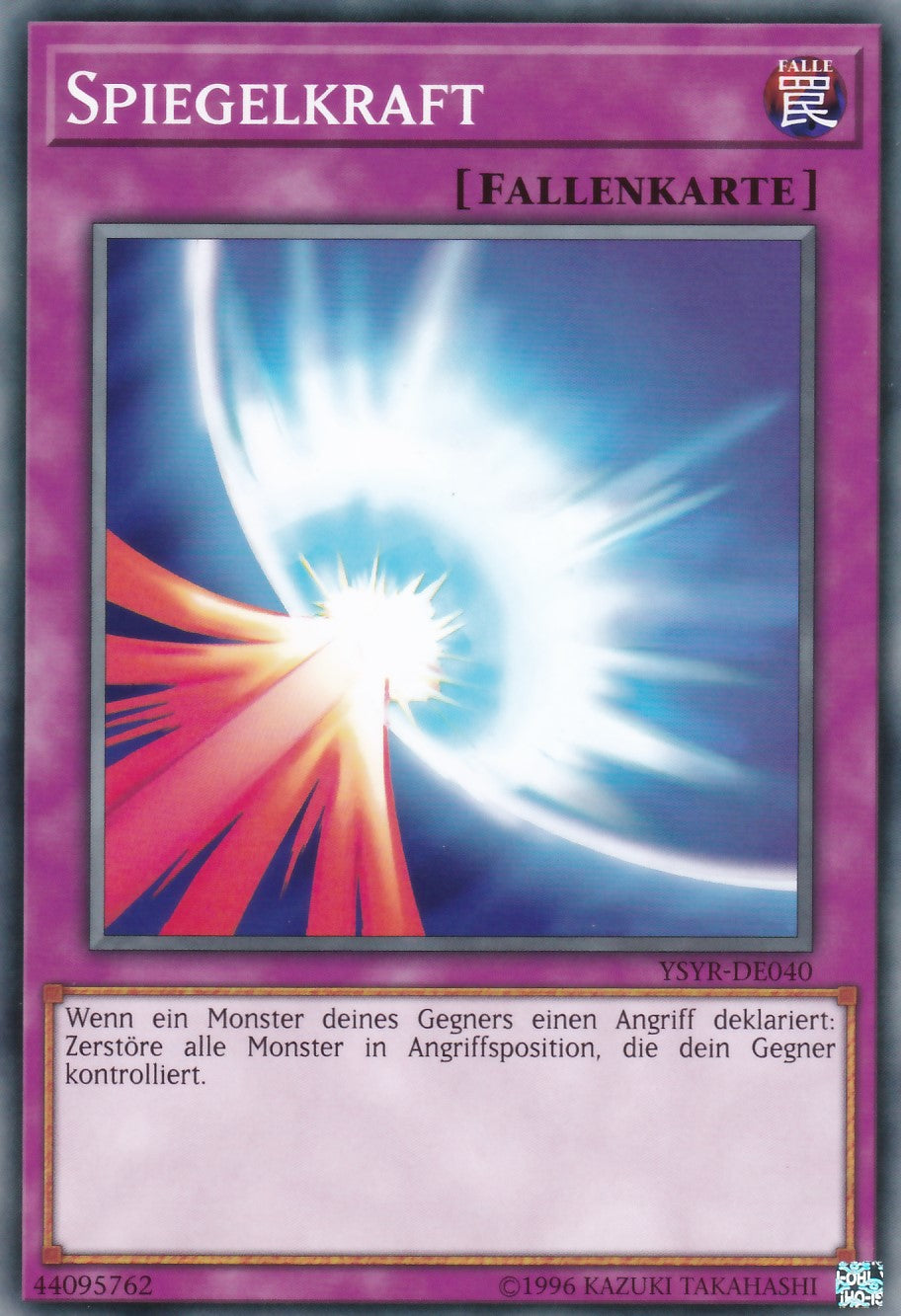 YSYR-DE040 - Spiegelkraft - Common - 2. Auflage - Deutsch - Starter Deck: Yugi Reloaded